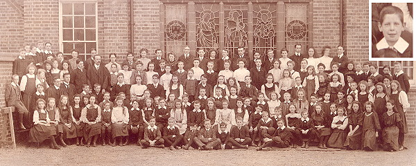 Staff and Pupils 1908