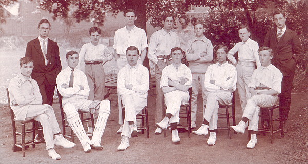 The Cricket First XI 1914