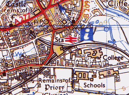 Lewes Map