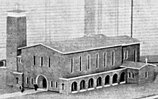 An Early Model of Proposed Chapel