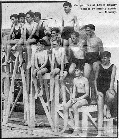 Swimming Sports ,July 1939